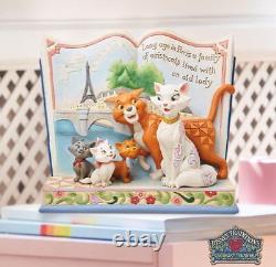 Enesco Disney Traditions by Jim Shore Aristocats Long Ago in Paris Storybook Fig