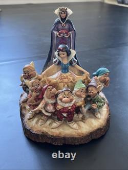 Enesco Disney Traditions by Jim Shore Carved Series Snow White & 7 Dwarfs