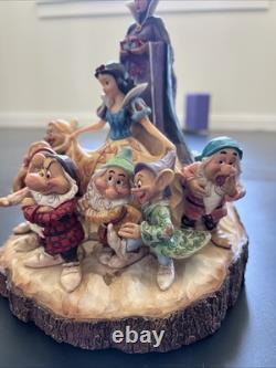 Enesco Disney Traditions by Jim Shore Carved Series Snow White & 7 Dwarfs