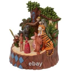 Enesco Disney Traditions by Jim Shore Carved by Heart Jungle Book Figurine, 7