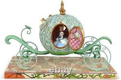 Enesco Disney Traditions by Jim Shore Cinderella in Pumpkin Coach Lit Figurine