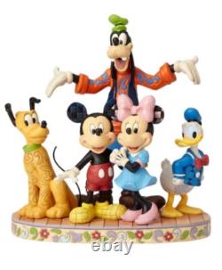 Enesco Disney Traditions by Jim Shore Fab Five The Gangs All Here Figurine
