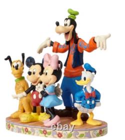 Enesco Disney Traditions by Jim Shore Fab Five The Gangs All Here Figurine