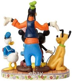 Enesco Disney Traditions by Jim Shore Fab Five The Gangs All Here Figurine