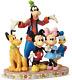 Enesco Disney Traditions By Jim Shore Fab Five The Gangs All Here Figurine, 8