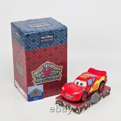 Enesco Disney Traditions by Jim Shore Ka-Chow Cars Lightning McQueen Figure used