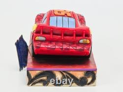 Enesco Disney Traditions by Jim Shore Ka-Chow Cars Lightning McQueen Figure used