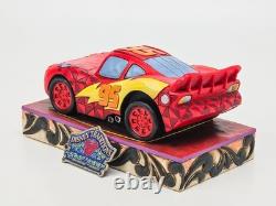Enesco Disney Traditions by Jim Shore Ka-Chow Cars Lightning McQueen Figure used