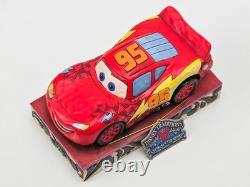 Enesco Disney Traditions by Jim Shore Ka-Chow Cars Lightning McQueen Figure used