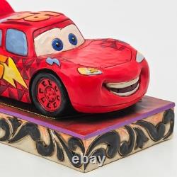 Enesco Disney Traditions by Jim Shore Ka-Chow Cars Lightning McQueen Figure used