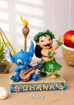 Enesco Disney Traditions by Jim Shore Lilo and Stitch Figurine, 7-3/4-Inch