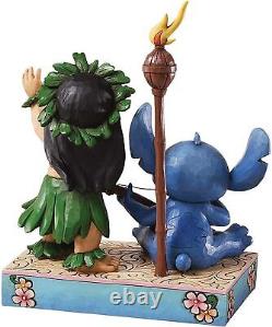 Enesco Disney Traditions by Jim Shore Lilo and Stitch Figurine, 7-3/4-Inch