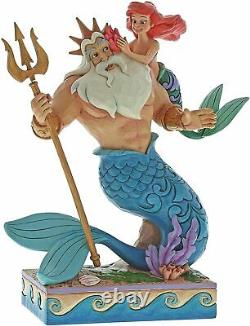 Enesco Disney Traditions by Jim Shore Little Mermaid Ariel and Triton New C430