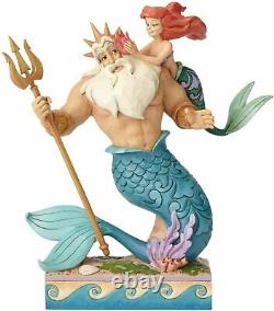 Enesco Disney Traditions by Jim Shore Little Mermaid Ariel and Triton New C430