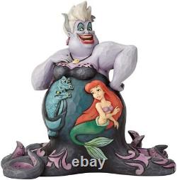 Enesco Disney Traditions by Jim Shore Little Mermaid Ursula Undersea Scene 8.2