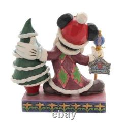 Enesco Disney Traditions by Jim Shore Mickey Mouse Father Christmas Figurine