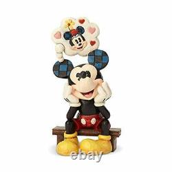 Enesco Disney Traditions by Jim Shore Mickey Mouse with Minnie Love Thought F