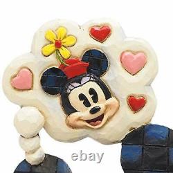 Enesco Disney Traditions by Jim Shore Mickey Mouse with Minnie Love Thought F