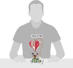 Enesco Disney Traditions by Jim Shore Mickey and Minnie Mouse in Heart-Shaped Ai