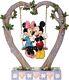 Enesco Disney Traditions By Jim Shore Mickey And Minnie Mouse On Heart Swing