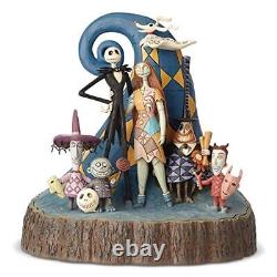 Enesco Disney Traditions by Jim Shore Nightmare Before Christmas Carved by He