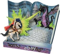 Enesco Disney Traditions by Jim Shore Sleeping Beauty Prince Philip and Dragon S