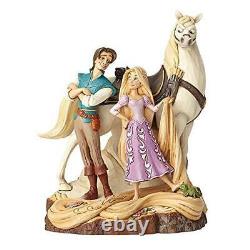 Enesco Disney Traditions by Jim Shore Tangled Carved by Heart Live Your Dream