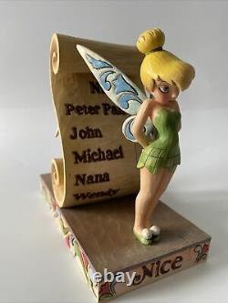 Enesco Disney Traditions by Jim Shore Tinkerbell Naughty and Nice Figurine