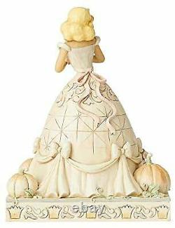 Enesco Disney Traditions by Jim Shore White Woodland Cinderella Figurine, 8 Inc