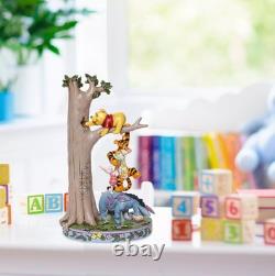 Enesco Disney Traditions by Jim Shore Winnie The Pooh and Friends in Tree Fig