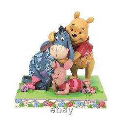 Enesco Disney Traditions by Jim Shore Winnie The Pooh with Piglet and Eeyore