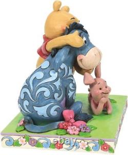 Enesco Disney Traditions by Jim Shore Winnie The Pooh with Piglet and Eeyore Fri