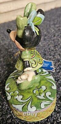 Enesco Disney Traditions by Jim Shore Wishing on a Shamrock Minnie Mouse 4037517