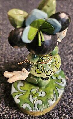 Enesco Disney Traditions by Jim Shore Wishing on a Shamrock Minnie Mouse 4037517