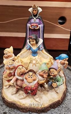 Enesco Disney Traditions by Jim Shore Wood Carved Snow White Figurine