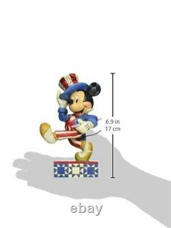 Enesco Disney Traditions by Jim Shore Yankee Doodle Mickey Figurine 7 in