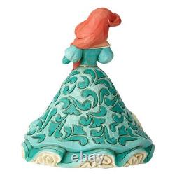 Enesco Figurine Ariel with Shell Charm W14.2×H16.5×D13.2cm Disney Traditions 600