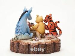 Enesco Jim Shore Classic Pooh Disney Traditions You Me And a Hunny Bee