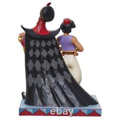 Enesco Jim Shore Disney Aladdin & Jafar Good vs Evil #6011927