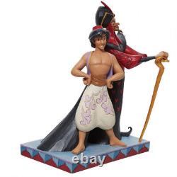 Enesco Jim Shore Disney Aladdin & Jafar Good vs Evil #6011927