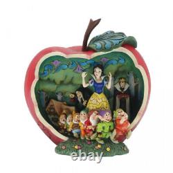 Enesco Jim Shore Disney Snow White Apple Scene #6010881