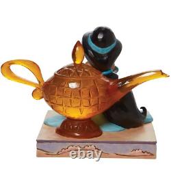 Enesco Jim Shore Disney Traditions Aladdin Jasmine with Genie Lamp Figurine