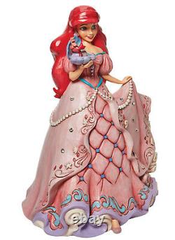 Enesco Jim Shore Disney Traditions Ariel Deluxe 2nd in Series NIB 6010100