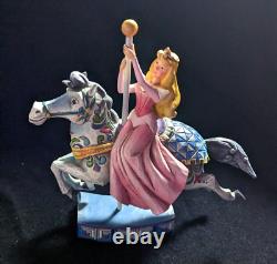 Enesco Jim Shore Disney Traditions Aurora Princess of Beauty Carousel Horse