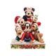 Enesco Jim Shore Disney Traditions Christmas Mickey Mouse And Friends Figurin