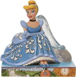 Enesco Jim Shore Disney Traditions Cinderella with Glass Slipper 5.39 Inch