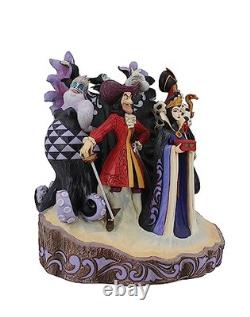 Enesco Jim Shore Disney Traditions Disney Villains Carved by Heart Figurine 9.4