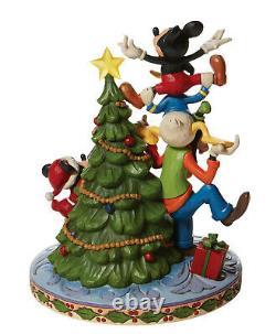Enesco Jim Shore Disney Traditions Fab 5 Decorating Tree NIB 6008979