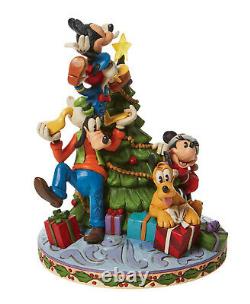 Enesco Jim Shore Disney Traditions Fab 5 Decorating Tree NIB 6008979