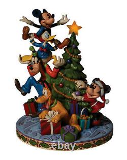 Enesco Jim Shore Disney Traditions Fab 5 Decorating Tree NIB 6008979